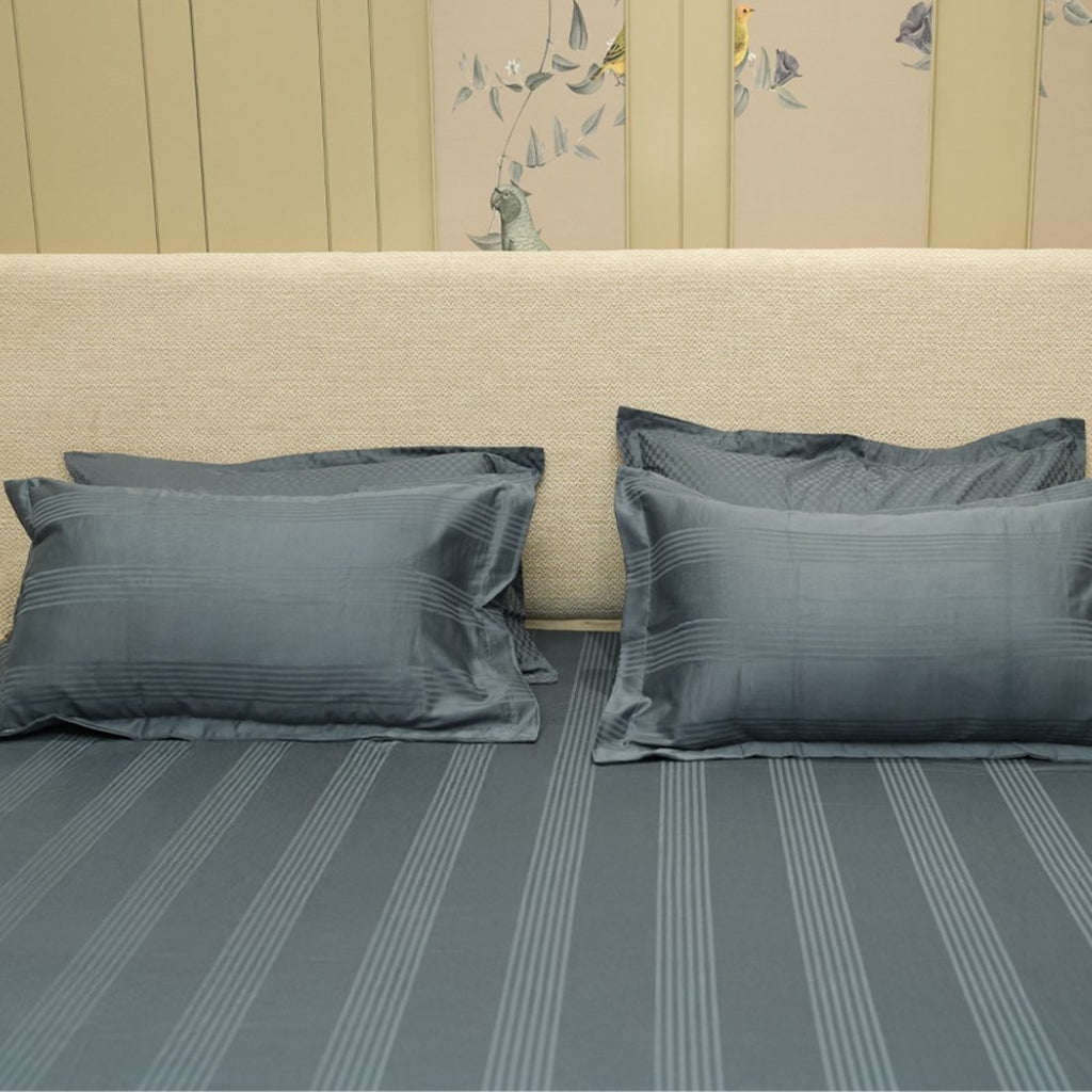 Jacquard Luxe Lines – Ocean Deep 400 TC