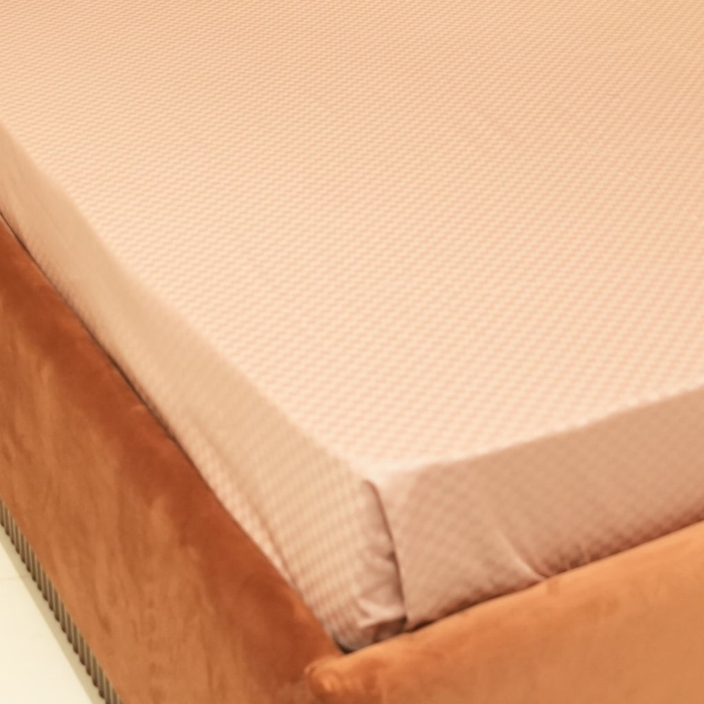 Jacquard Checkmate- Rose 400 TC