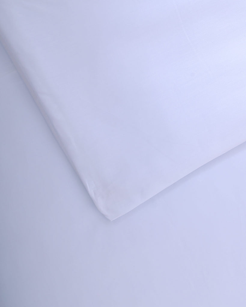 Reysha Solid Colour Premium Cotton Bedsheet - Midnight Blue ( Thread Count 300 )
