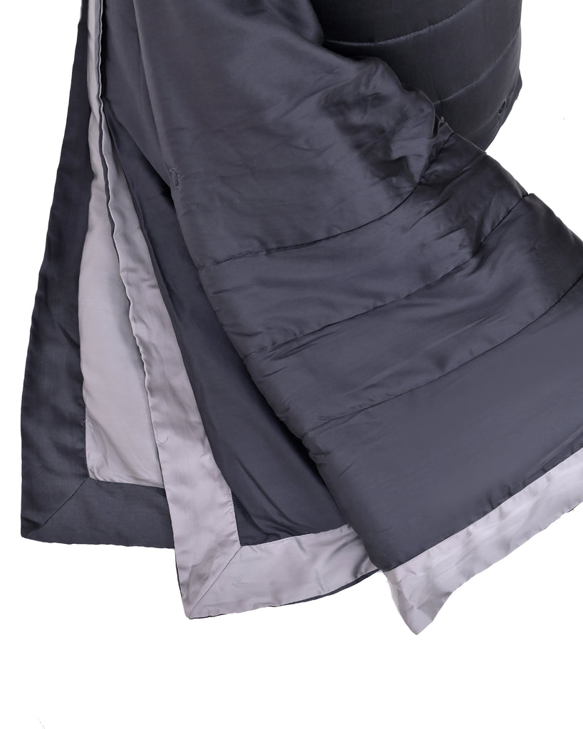 Reysha Comforter Premium Cotton - Ash & Grey ( Thread Count 320 )