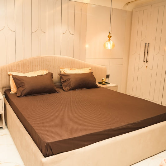 Jacquard Elysian Coil – Coco Truffle 400 TC