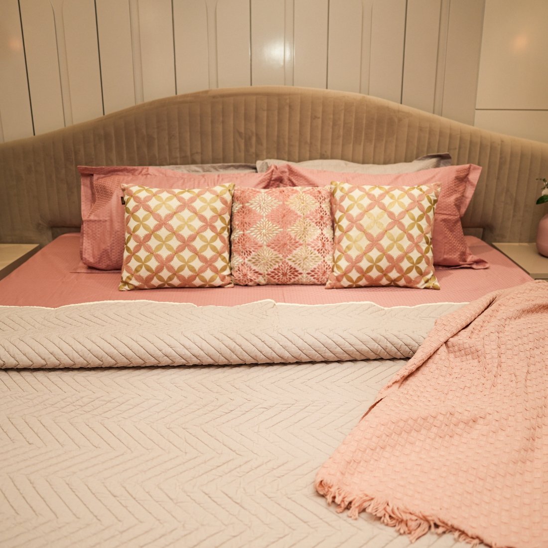 Jacquard Elysian Coil – Rose Glow 400 TC