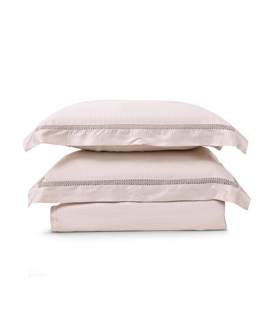 Reysha Solid Colour Premium Cotton Bedsheet - Sand ( Thread Count 300 )