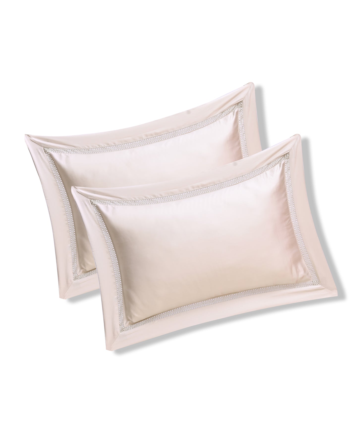 Reysha Solid Colour Premium Cotton Bedsheet - Sand ( Thread Count 300 )