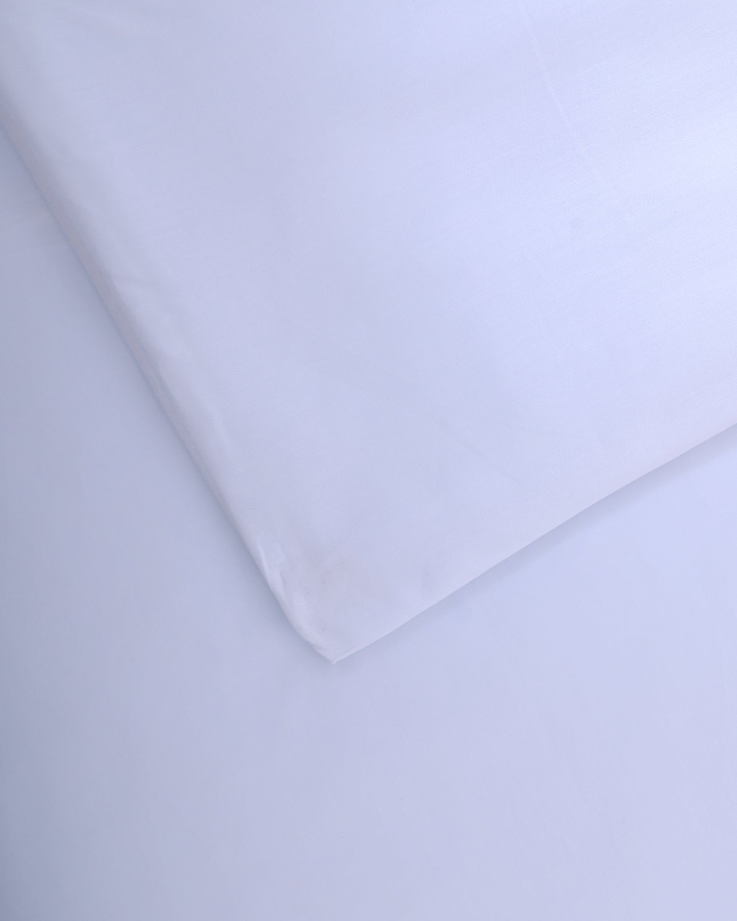 Reysha Solid Colour Premium Cotton Bedsheet - Midnight Blue ( Thread Count 300 )
