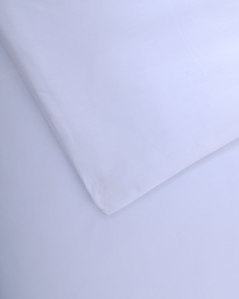 Reysha Solid Colour Premium Cotton Bedsheet - Midnight Blue ( Thread Count 300 )