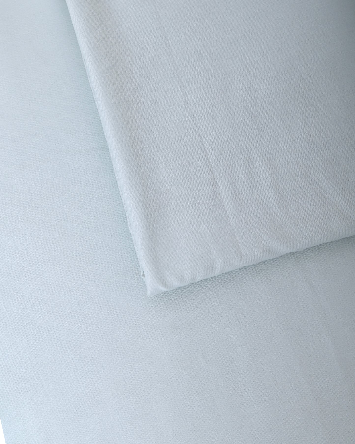 Reysha Solid Colour Premium Cotton Bedsheet - Green Petals ( Thread Count 300 )