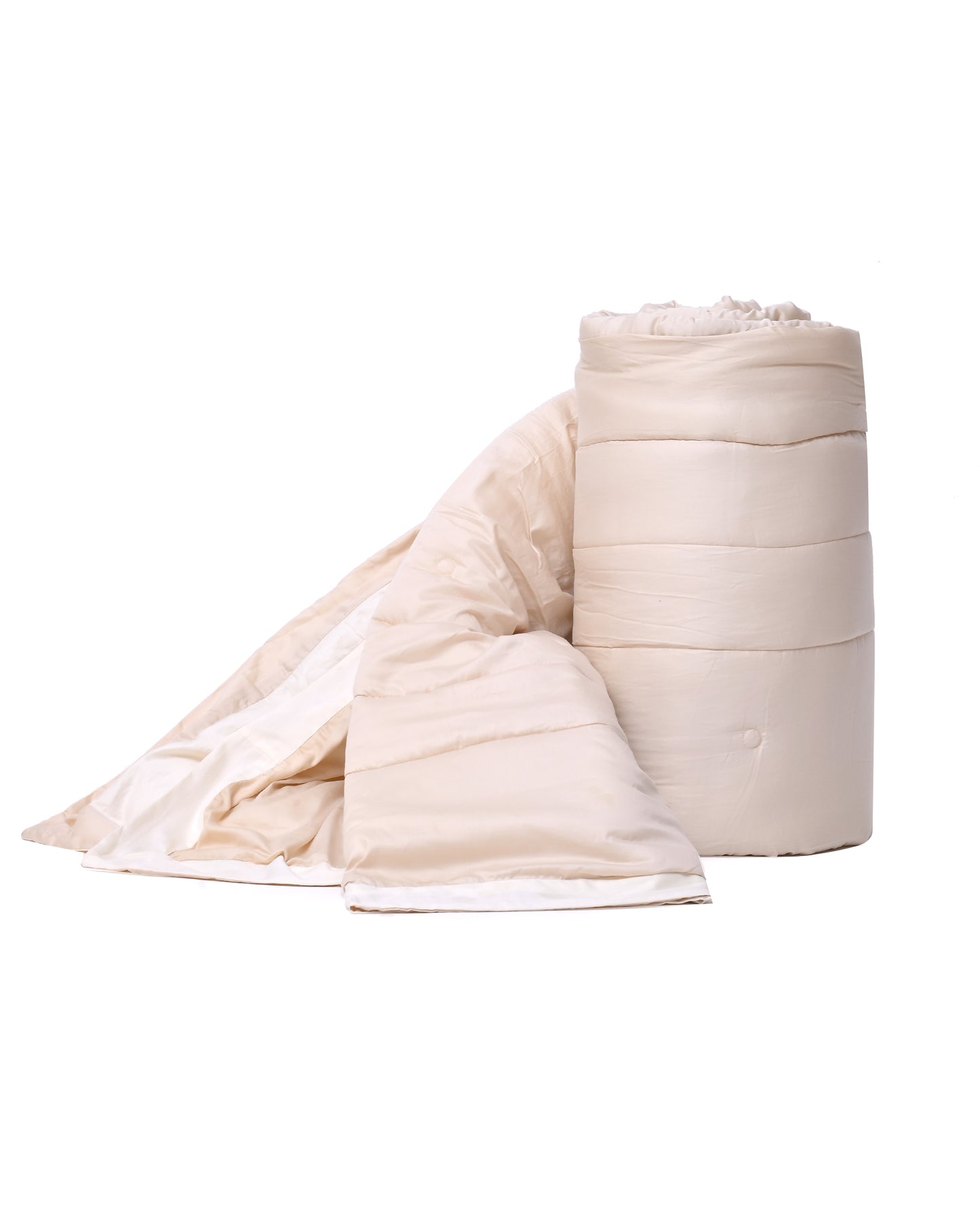 Reysha Comforter Premium Cotton - Beige & Cloud ( Thread Count 320 )