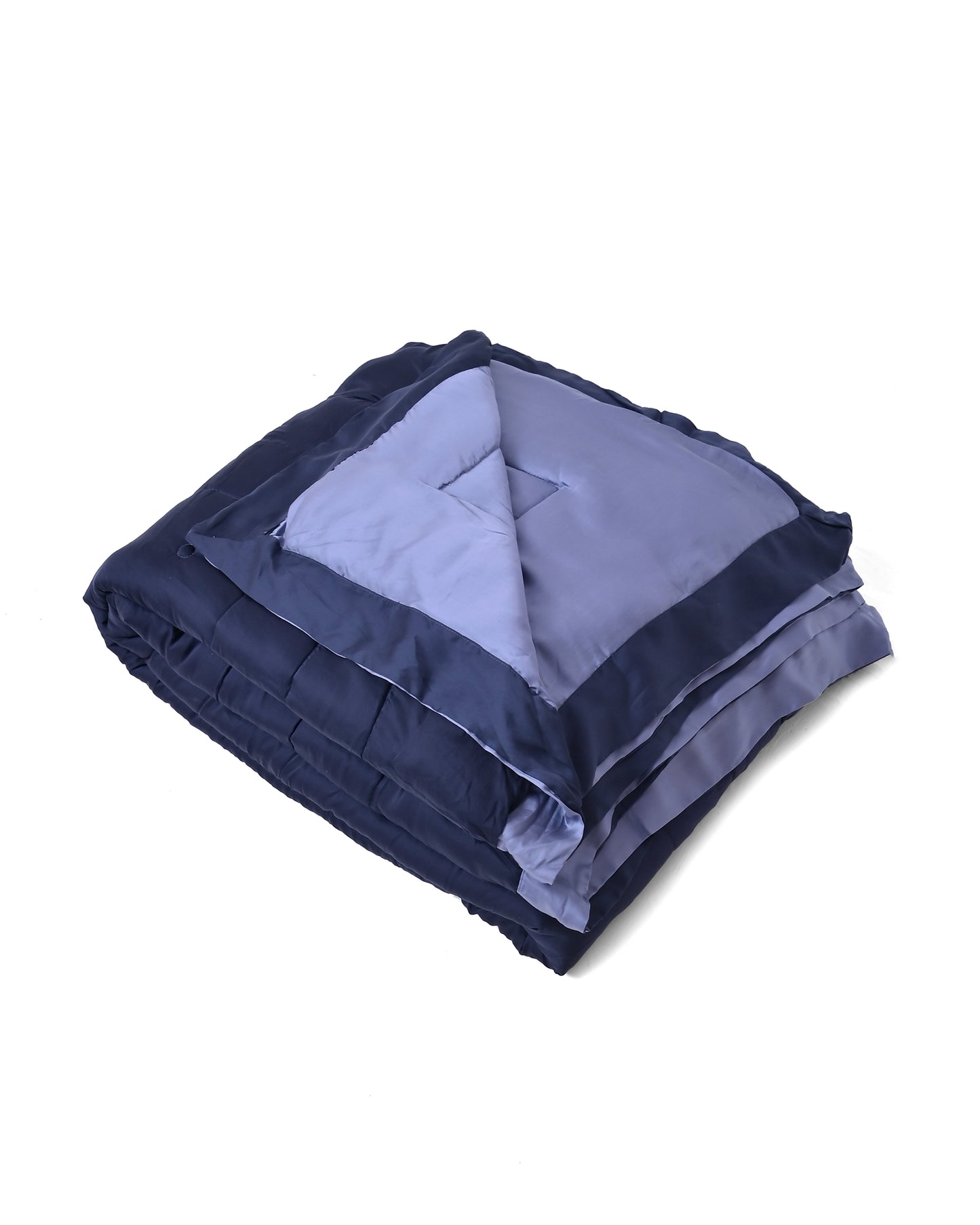 Reysha Comforter Premium Polyster - Navy & Sky ( Thread Count 320 )